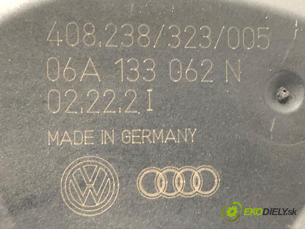 AUDI A3 (8L1) 1996 - 2006    1.6 75 kW [102 KM] benzyna 2000 - 2003  Škrtiaca klapka 06A133062N (Škrtiace klapky)