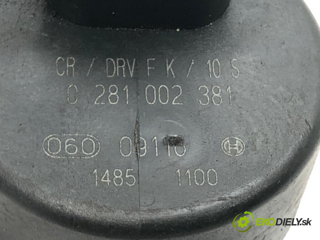 RENAULT SCÉNIC I nadwozie wielkoprzestrzenne (MPV) (JA0/1_, FA0_) 1999 - 2010    1.9 dCi (JA05, JA1F) 75 kW [102 KM] olej napędowy   Regulátor tlaku paliva 0281002381 (Ostatné)