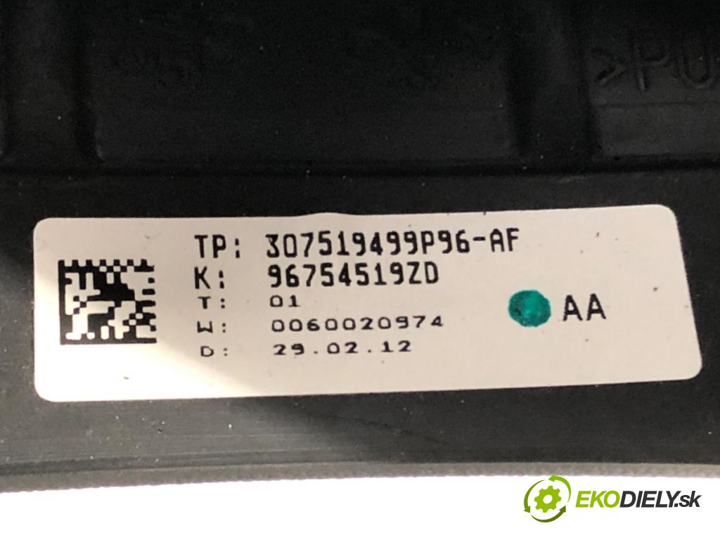 CITROEN DS4 (NX_) 2011 - 2015    2.0 HDi 165 120 kW [163 KM] olej napędowy 2011 - 2  Volant 96754519ZD (Volanty)