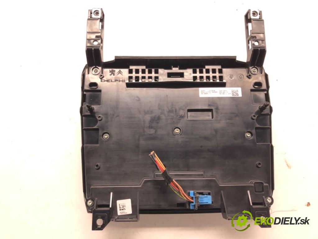 CITROEN DS4 (NX_) 2011 - 2015    2.0 HDi 165 120 kW [163 KM] olej napędowy 2011 - 2  Panel ovládania kúrenia 9666027877 (Prepínače, spínače, tlačidlá a ovládače kúrenia)