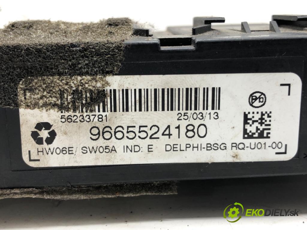 CITROEN DS4 (NX_) 2011 - 2015    2.0 HDi 165 120 kW [163 KM] olej napędowy 2011 - 2  Modul ťažného oka 9665524180 (Ostatné)