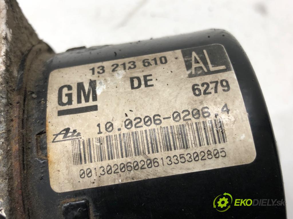 OPEL ZAFIRA / ZAFIRA FAMILY B (A05) 2005 - 2019    1.6 (M75) 77 kW [105 KM] benzyna 2005 - 2012  Pumpa ABS 13213610 (Pumpy ABS)