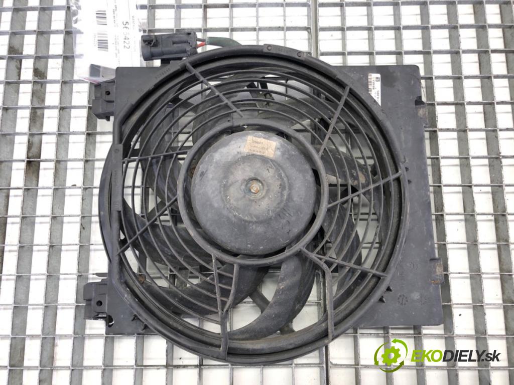 OPEL CORSA C (X01) 2000 - 2009    1.4 (F08, F68) 66 kW [90 KM] benzyna 2000 - 2009  ventilátor klimatizace 13114005 (Ventilátory chladičů klimatizace)
