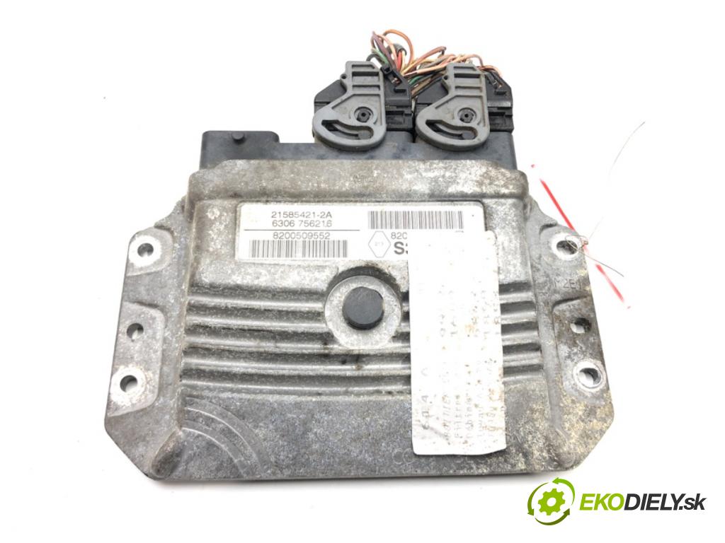 RENAULT SCÉNIC II (JM0/1_) 2003 - 2010    1.6 16V (JM1R) 82 kW [112 KM] benzyna 2005 - 2008  riadiaca jednotka Motor 8200509552 (Riadiace jednotky)