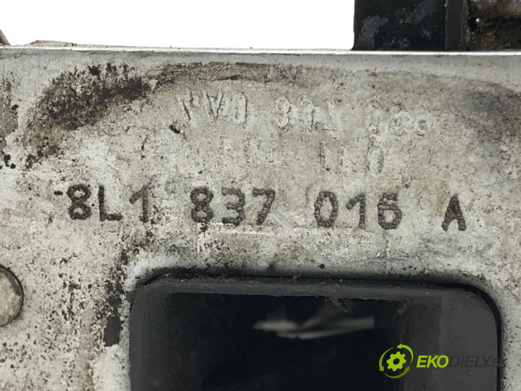 AUDI A3 (8L1) 1996 - 2006    1.8 92 kW [125 KM] benzyna 1996 - 2003  zámok dveře pravý přední část 8L1837016A