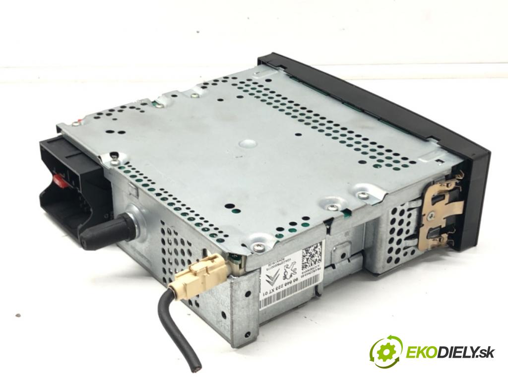 CITROEN C4 PICASSO I nadwozie wielkoprzestrzenne (MPV) (UD_) 2006 - 2015    1.6 HDi 80 kW [109 KM] olej napędowy 2007 - 2013  RADIO 96646223XT (Audio zariadenia)