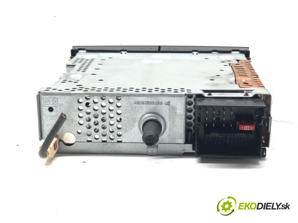 CITROEN C4 PICASSO I nadwozie wielkoprzestrzenne (MPV) (UD_) 2006 - 2015    1.6 HDi 80 kW [109 KM] olej napędowy 2007 - 2013  RADIO 96646223XT (Audio zariadenia)