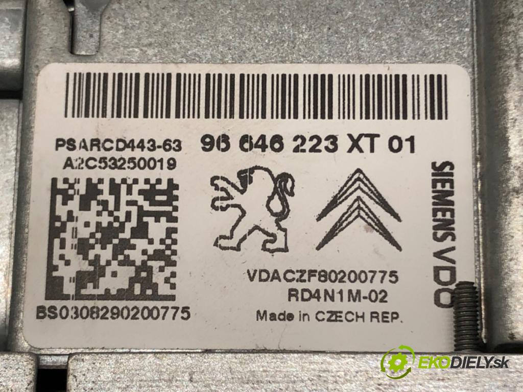 CITROEN C4 PICASSO I nadwozie wielkoprzestrzenne (MPV) (UD_) 2006 - 2015    1.6 HDi 80 kW [109 KM] olej napędowy 2007 - 2013  RADIO 96646223XT (Audio zariadenia)