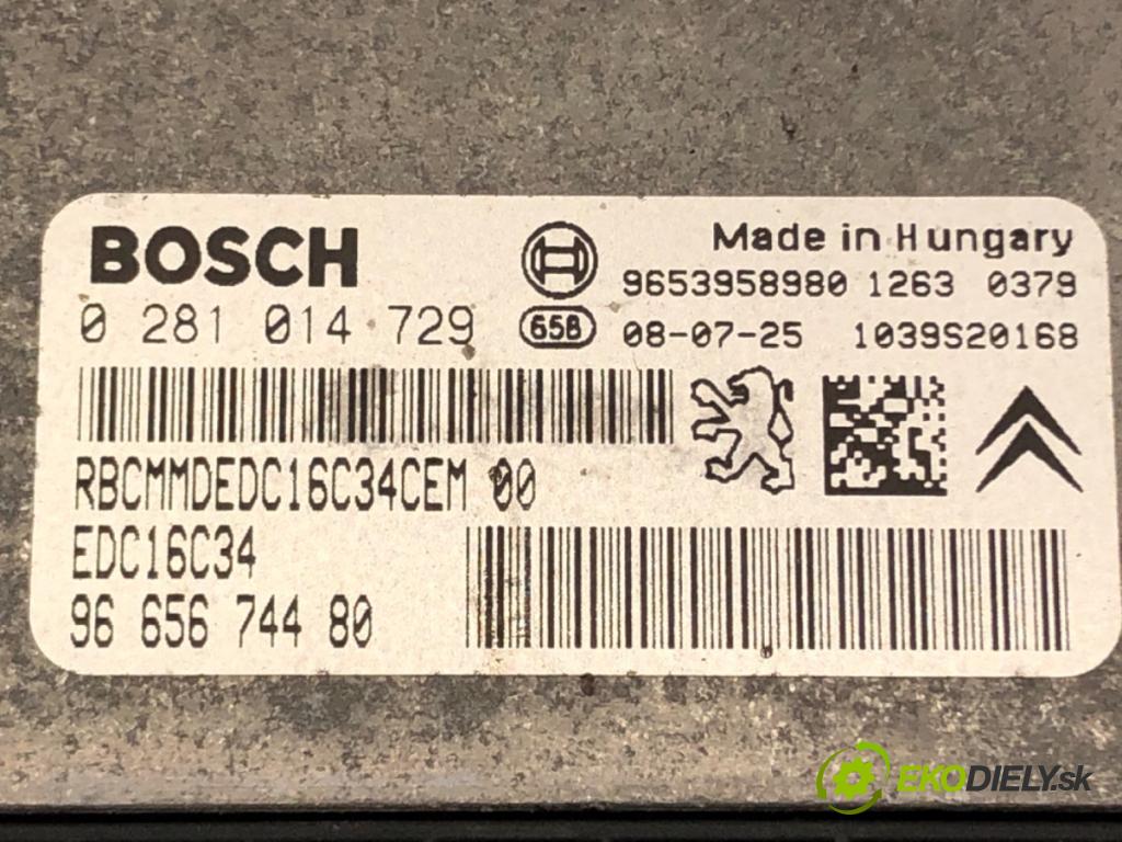 CITROEN C4 PICASSO I nadwozie wielkoprzestrzenne (MPV) (UD_) 2006 - 2015    1.6 HDi 80 kW [109 KM] olej napędowy 2007 - 2013  riadiaca jednotka Motor 9665674480 (Riadiace jednotky)