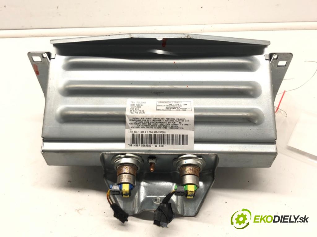 CITROEN C4 PICASSO I nadwozie wielkoprzestrzenne (MPV) (UD_) 2006 - 2015    1.6 HDi 80 kW [109 KM] olej napędowy 2007 - 2013  AirBag spolujazdca 9654247280 (Airbagy)