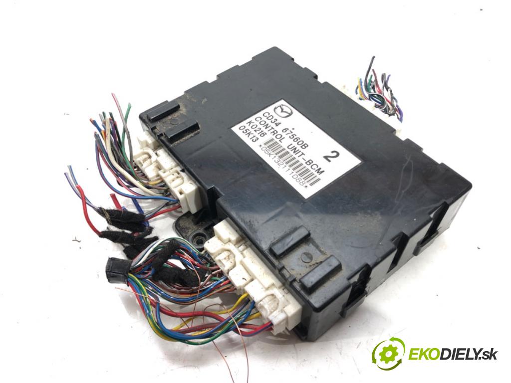 MAZDA 5 (CR19) 2005 - 2010    2.0 CD (CR19) 81 kW [110 KM] olej napędowy 2005 -   Modul BCM CD3467560B (Ostatné)