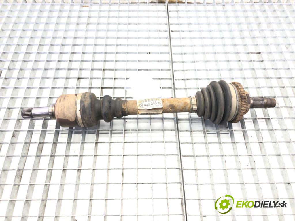 PEUGEOT 206 liftback (2A/C) 1998 - 2012    2.0 HDI 90 66 kW [90 KM] olej napędowy 1999 - 2009  Poloos ľavy predný 9643054380