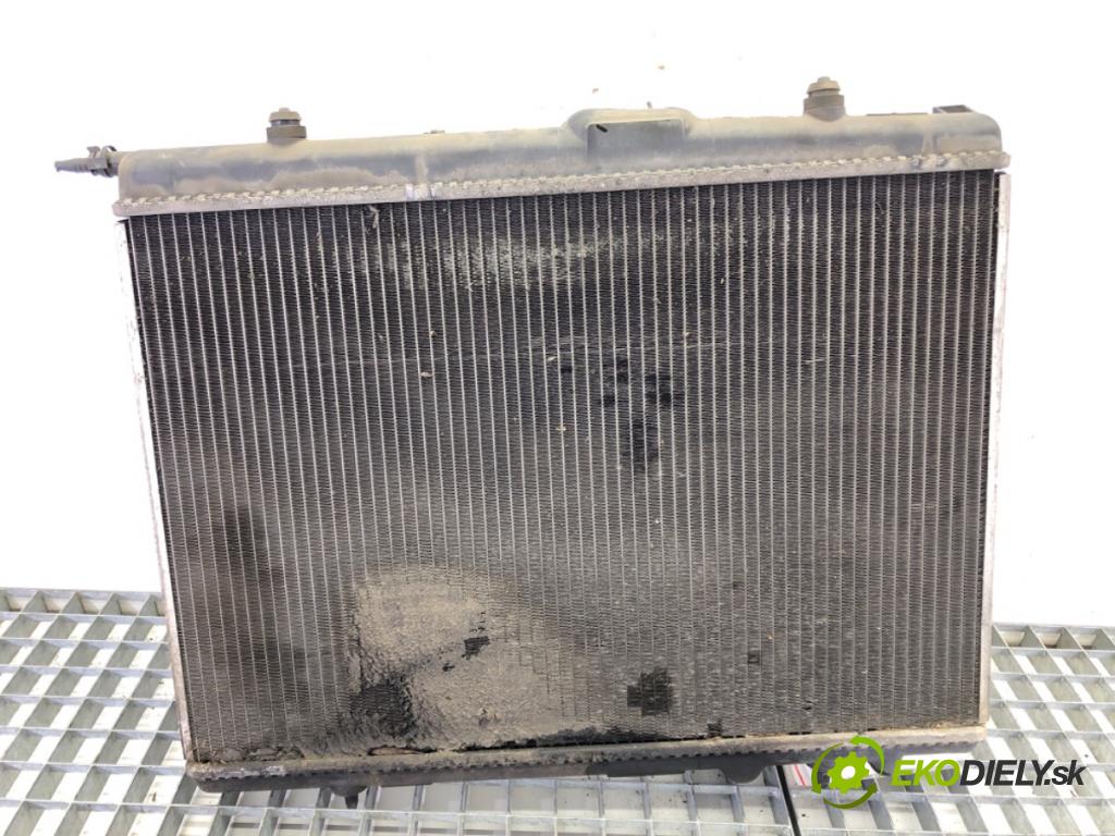 PEUGEOT 206 liftback (2A/C) 1998 - 2012    2.0 HDI 90 66 kW [90 KM] olej napędowy 1999 - 2009  Chladič vody 9647510780 (Chladiče vody)