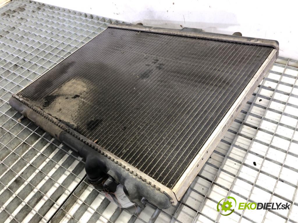PEUGEOT 206 liftback (2A/C) 1998 - 2012    2.0 HDI 90 66 kW [90 KM] olej napędowy 1999 - 2009  Chladič vody 9647510780 (Chladiče vody)