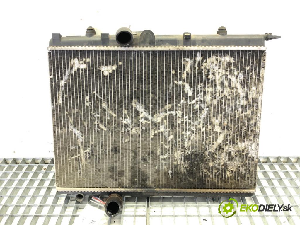 PEUGEOT 206 liftback (2A/C) 1998 - 2012    2.0 HDI 90 66 kW [90 KM] olej napędowy 1999 - 2009  Chladič vody 9647510780 (Chladiče vody)