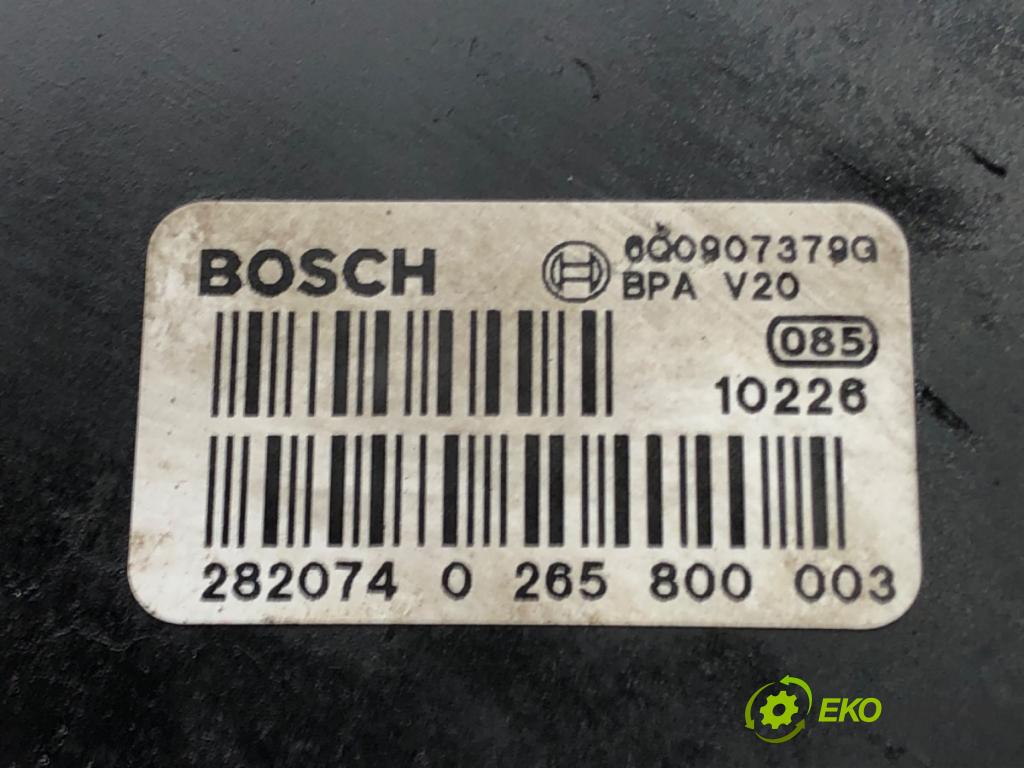 SKODA FABIA I (6Y2) 1999 - 2008    1.4 44 kW [60 KM] benzyna 2000 - 2002  Pumpa ABS 0265800003 (Pumpy ABS)