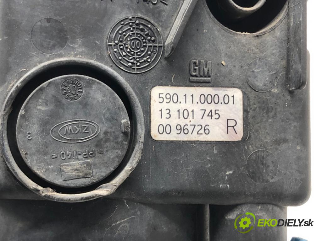 OPEL VECTRA C GTS (Z02) 2002 - 2009    2.2 DTI 16V (F68) 92 kW [125 KM] olej napędowy 200  hmlové svetlo, hmlovka levý přední část 13101745
