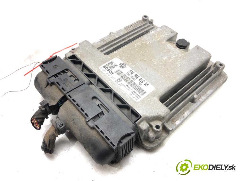 VW GOLF PLUS V (5M1, 521) 2004 - 2013    2.0 TDI 103 kW [140 KM] olej napędowy 2005 - 2011  riadiaca jednotka Motor 03G906016DN 0281012077 (Riadiace jednotky)
