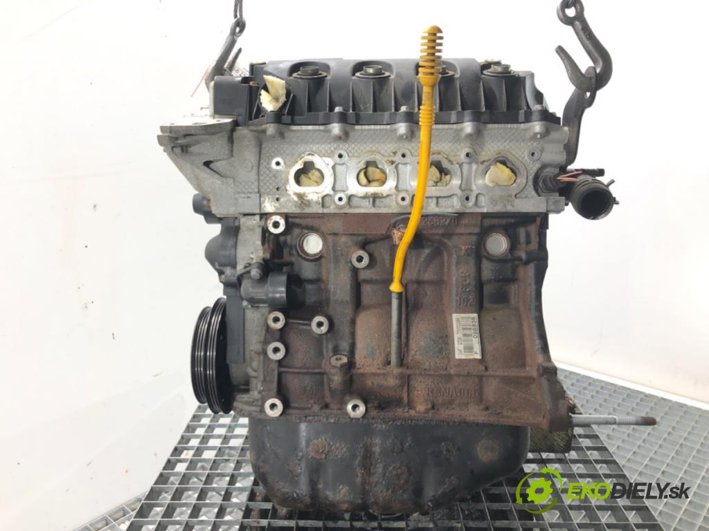 RENAULT THALIA II (LU_) 2008 - 2022    1.2 16V (LU2V) 55 kW [75 KM] benzyna 2008 - 2014  motor D4F728 (Motory (kompletní))