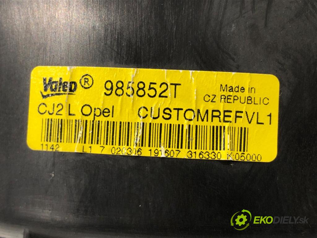 OPEL VECTRA C (Z02) 2002 - 2009    1.9 CDTI (F69) 74 kW [100 KM] olej napędowy 2005 -  ventilátor kúrenia 985852T