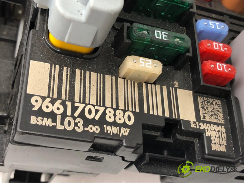 CITROEN C3 I (FC_, FN_) 2002 - 2022    1.4 i 54 kW [73 KM] benzyna 2002 - 2010  Modul BSM 9661707880 (Ostatné)