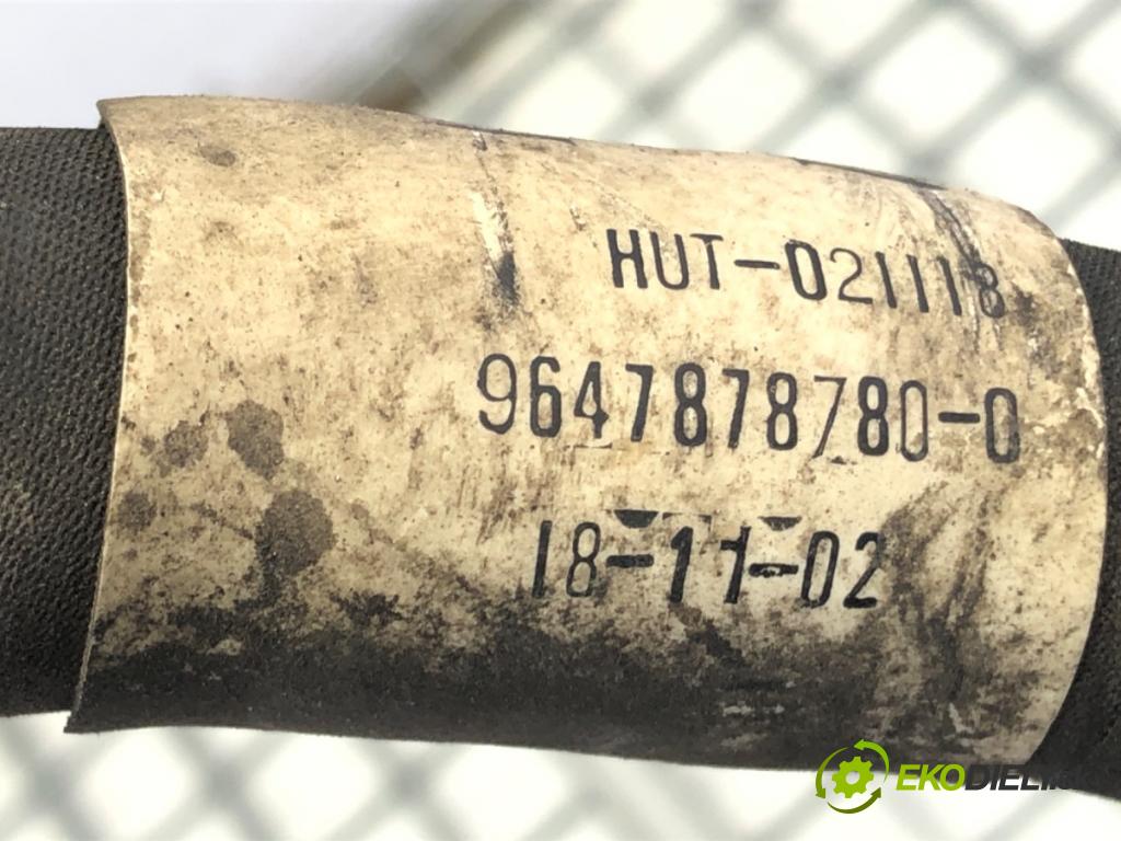 PEUGEOT 307 (3A/C) 2000 - 2012    1.4 55 kW [75 KM] benzyna 2000 - 2003  rúrka klimatizácie 9647878780 (Rúrky klimatizácie)