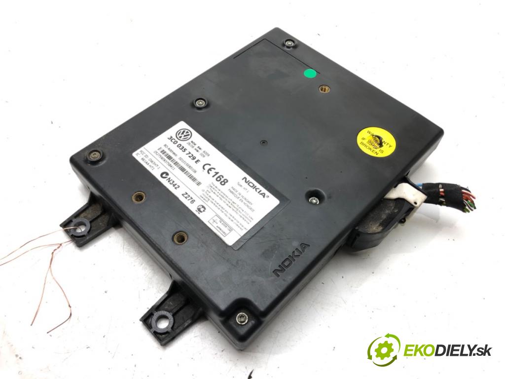 VW PASSAT B6 Variant (3C5) 2005 - 2011    1.9 TDI 77 kW [105 KM] olej napędowy 2005 - 2010  Modul BLUETOOTH 3C0035729E (Ostatné)
