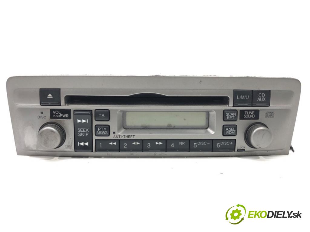 HONDA CIVIC VII Hatchback (EU, EP, EV) 2000 - 2006    1.4 iS (EP1) 66 kW [90 KM] benzyna 2001 - 2005  RADIO 39101-S5S-B510-M1 (Audio zařízení)