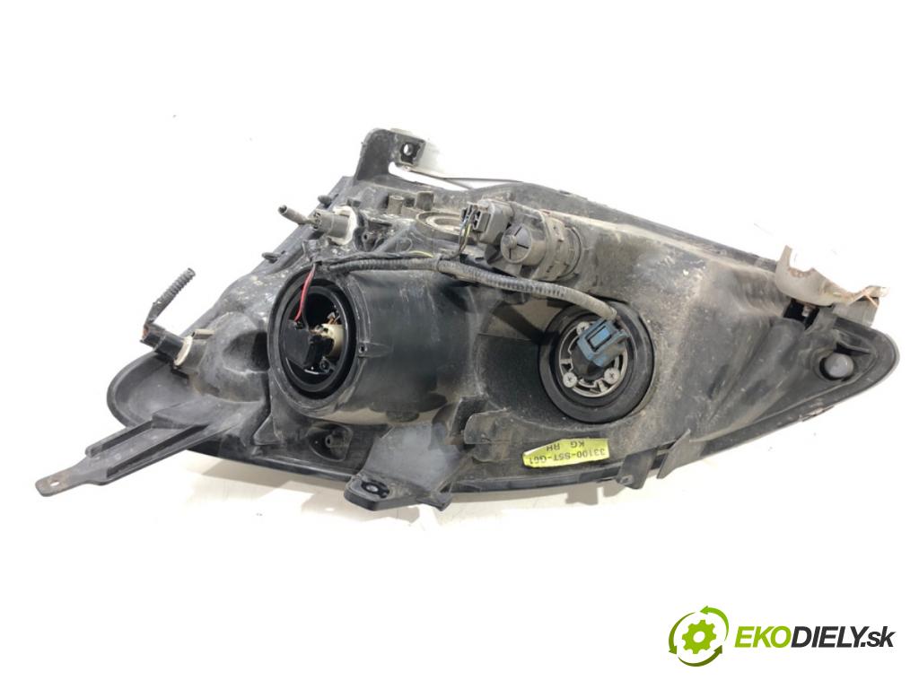 HONDA CIVIC VII Hatchback (EU, EP, EV) 2000 - 2006    1.4 iS (EP1) 66 kW [90 KM] benzyna 2001 - 2005  Svetlomet pravy predný 33100-S5T-G61