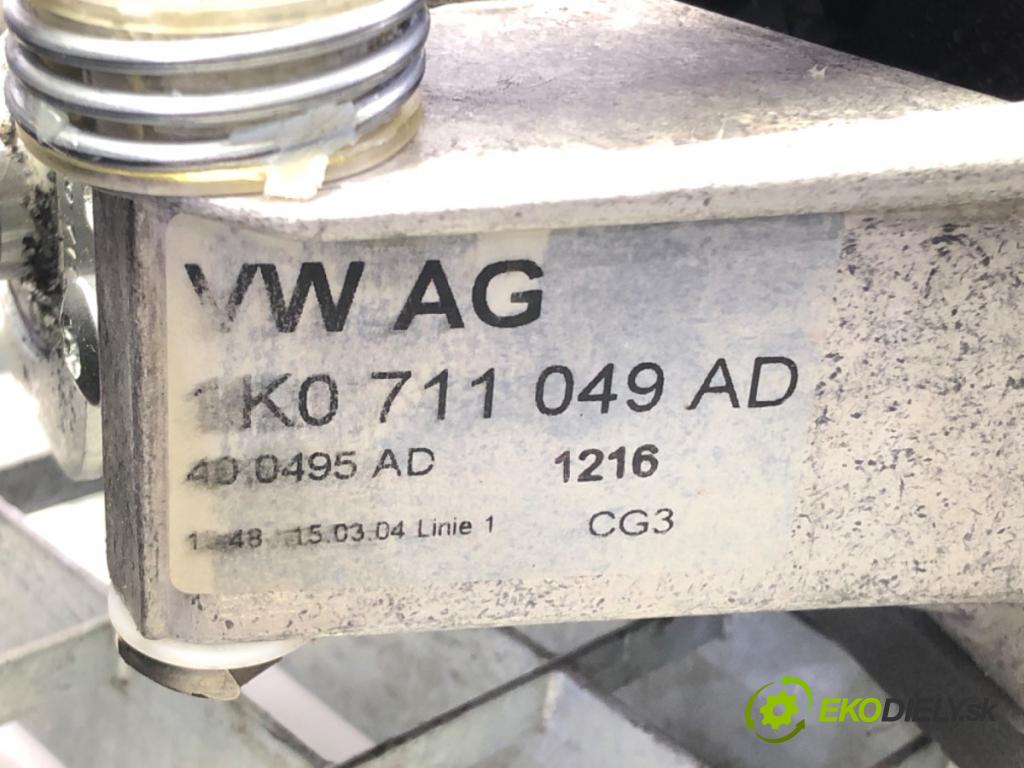 AUDI A3 (8P1) 2003 - 2013    1.6 75 kW [102 KM] benzyna 2003 - 2012  Kulisa 1K0711049AD (Rýchlostné páky / kulisy)