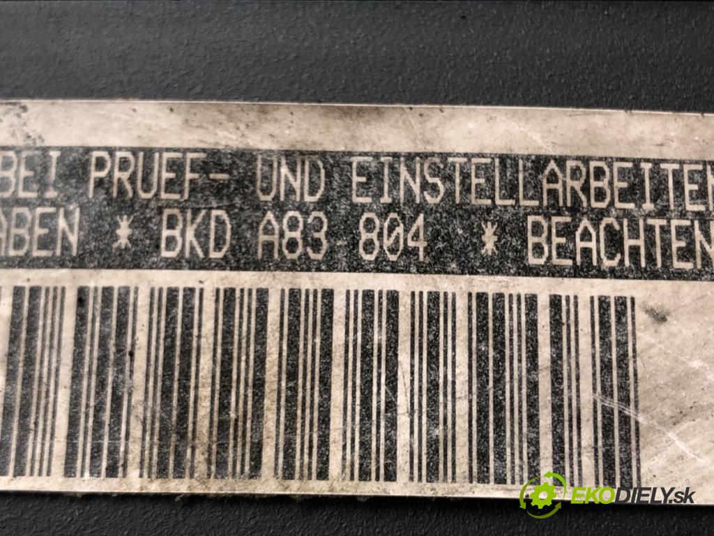 VW TOURAN (1T1, 1T2) 2003 - 2010    2.0 TDI 103 kW [140 KM] olej napędowy 2005 - 2010  motor BKD (Motory (kompletní))