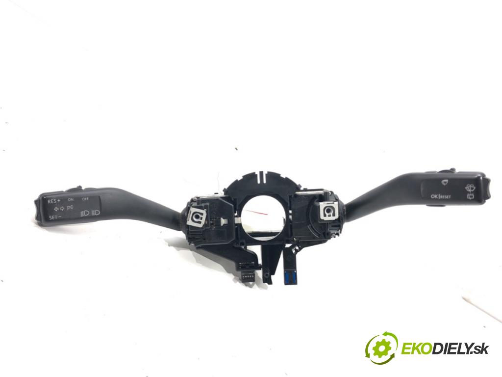 VW TOURAN (1T1, 1T2) 2003 - 2010    2.0 TDI 103 kW [140 KM] olej napędowy 2005 - 2010  Prepínač kombinovaný 1K0953519A 1K0953503DT (Prepínače, spínače, tlačidlá a ovládače kúrenia)