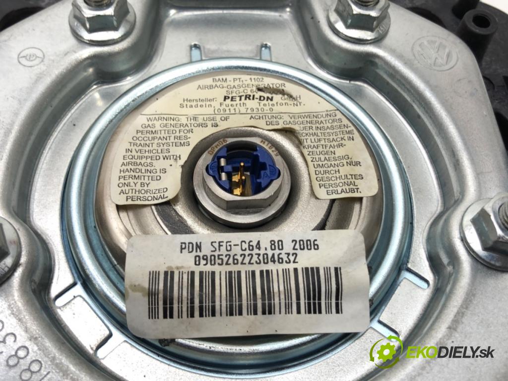VW TOURAN (1T1, 1T2) 2003 - 2010    2.0 TDI 103 kW [140 KM] olej napędowy 2005 - 2010  AirBag volantu 1T0880201E (Airbagy)