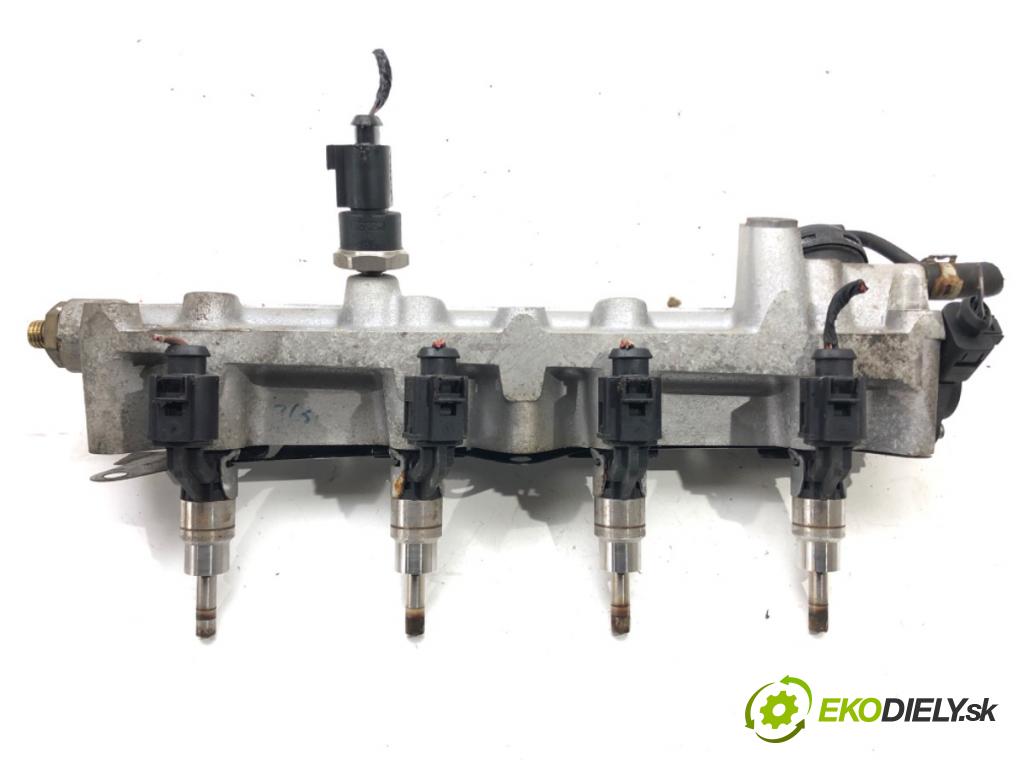 VW GOLF PLUS V (5M1, 521) 2004 - 2013    1.6 FSI 85 kW [115 KM] benzyna 2004 - 2008  Lišta vstrekovacia 03C133036D (Vstrekovacie lišty)