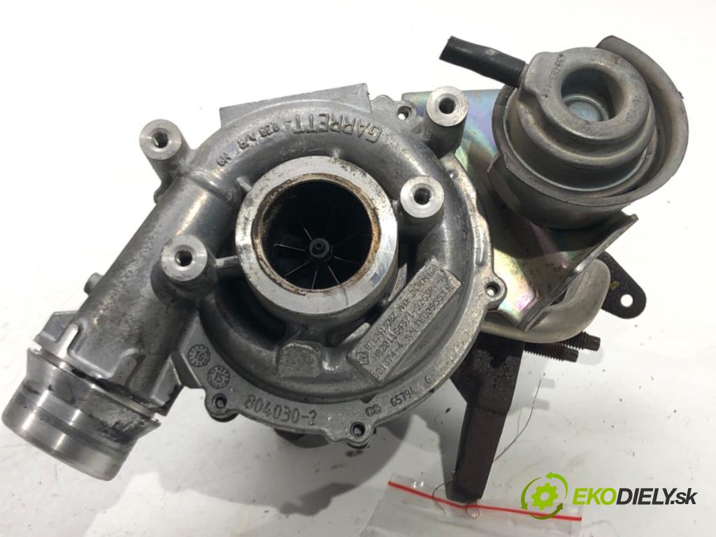 RENAULT CLIO IV (BH_) 2012 - 2022    1.5 dCi 90 66 kW [90 KM] olej napędowy 2012 - 2022  Turbodúchadlo,turbo H8201164371 144119263R (Turbodúchadlá (kompletné))