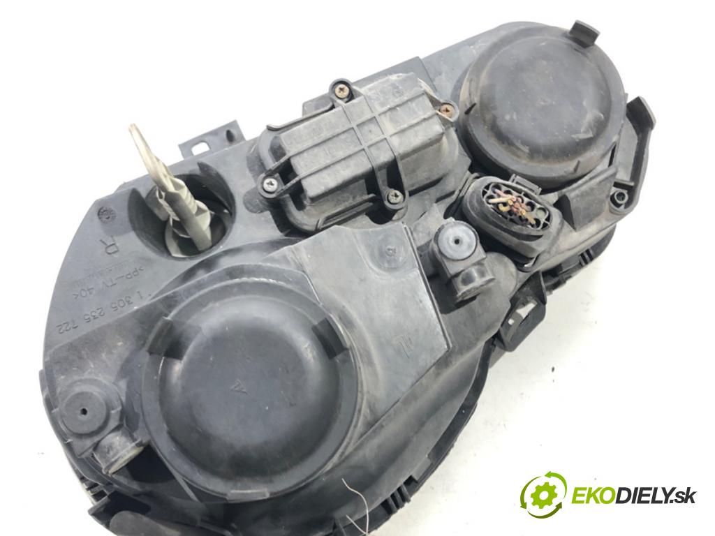 VW POLO (9N_, 9A_) 2001 - 2014    1.4 TDI 55 kW [75 KM] olej napędowy 2001 - 2005  Svetlomet pravy predný