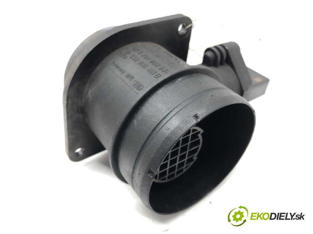 VW POLO (9N_, 9A_) 2001 - 2014    1.4 TDI 55 kW [75 KM] olej napędowy 2001 - 2005  Váha vzduchu 0281002531 (Váhy vzduchu)