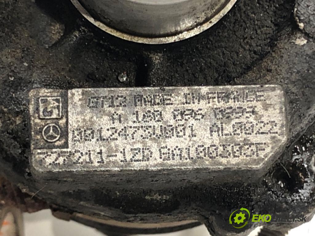 SMART FORTWO coupe (450) 2004 - 2007    0.7 (450.352, 450.332) 45 kW [61 KM] benzyna 2004   Turbodúchadlo,turbo 0012473V001 (Turbodúchadlá (kompletné))