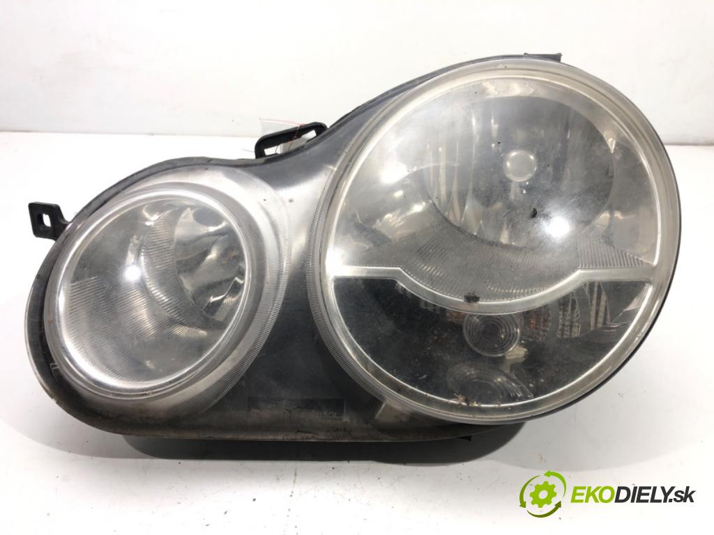 VW POLO (9N_, 9A_) 2001 - 2014    1.2 12V 47 kW [64 KM] benzyna 2001 - 2007  Svetlomet ľavy predný 
