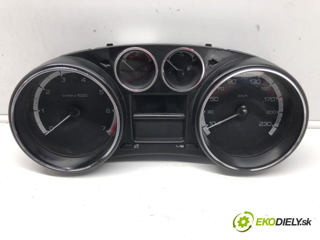 PEUGEOT 308 I (4A_, 4C_) 2007 - 2016    1.6 THP 16V 115 kW [156 KM] benzyna 2009 - 2014  Prístrojovka 9666642080 (Prístrojové dosky, displeje)