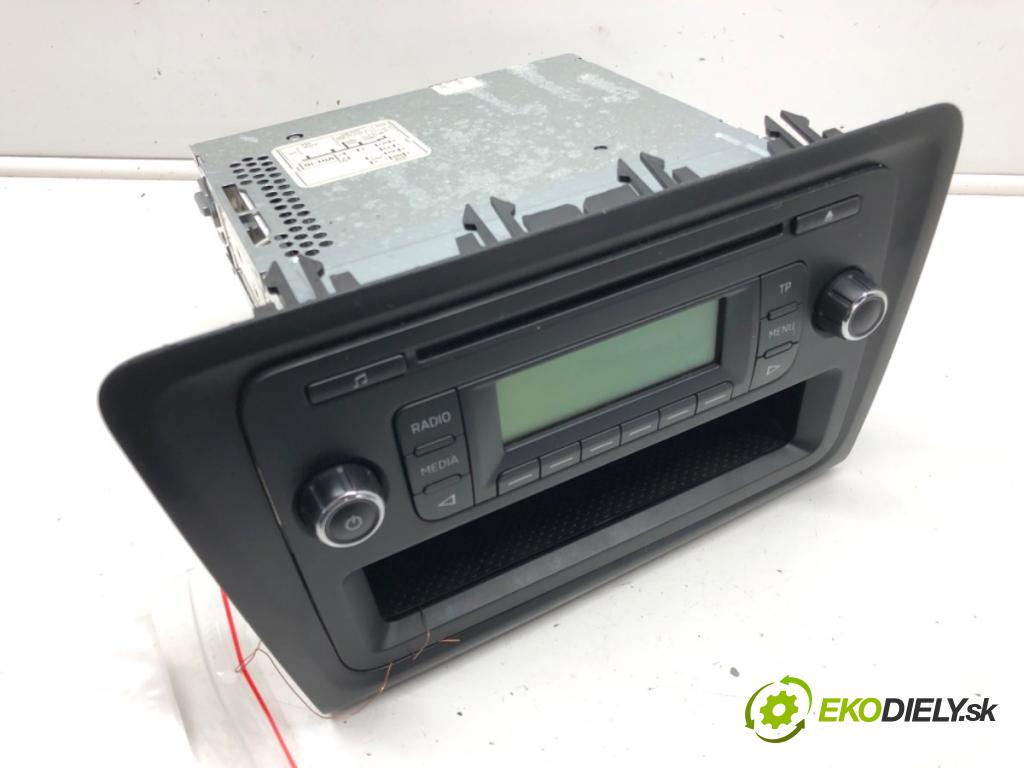 SKODA RAPID (NH3, NK3, NK6) 2012 - 2022    1.6 TDI 66 kW [90 KM] olej napędowy 2013 - 2015  RADIO 5J0035152C (Audio zariadenia)