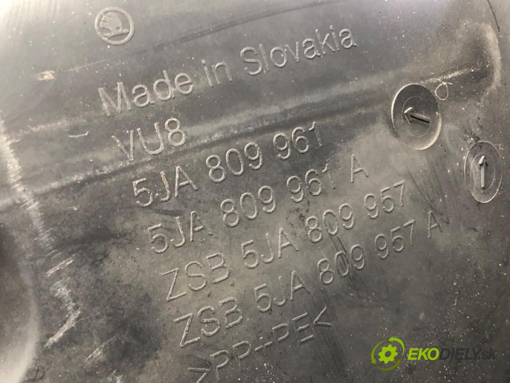 SKODA RAPID (NH3, NK3, NK6) 2012 - 2022    1.6 TDI 66 kW [90 KM] olej napędowy 2013 - 2015  podblatník levý přední část 5JA809961