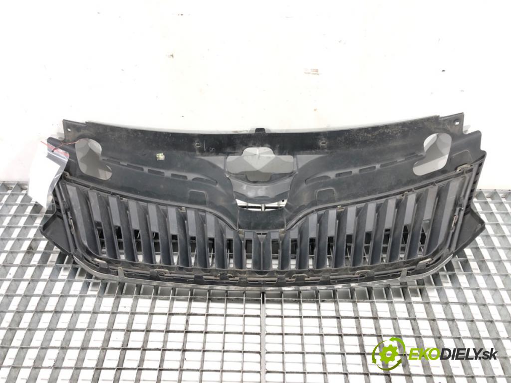 SKODA RAPID (NH3, NK3, NK6) 2012 - 2022    1.6 TDI 66 kW [90 KM] olej napędowy 2013 - 2015  mřížka maska 5JA853668 (Mřížky (masky) chladičů)