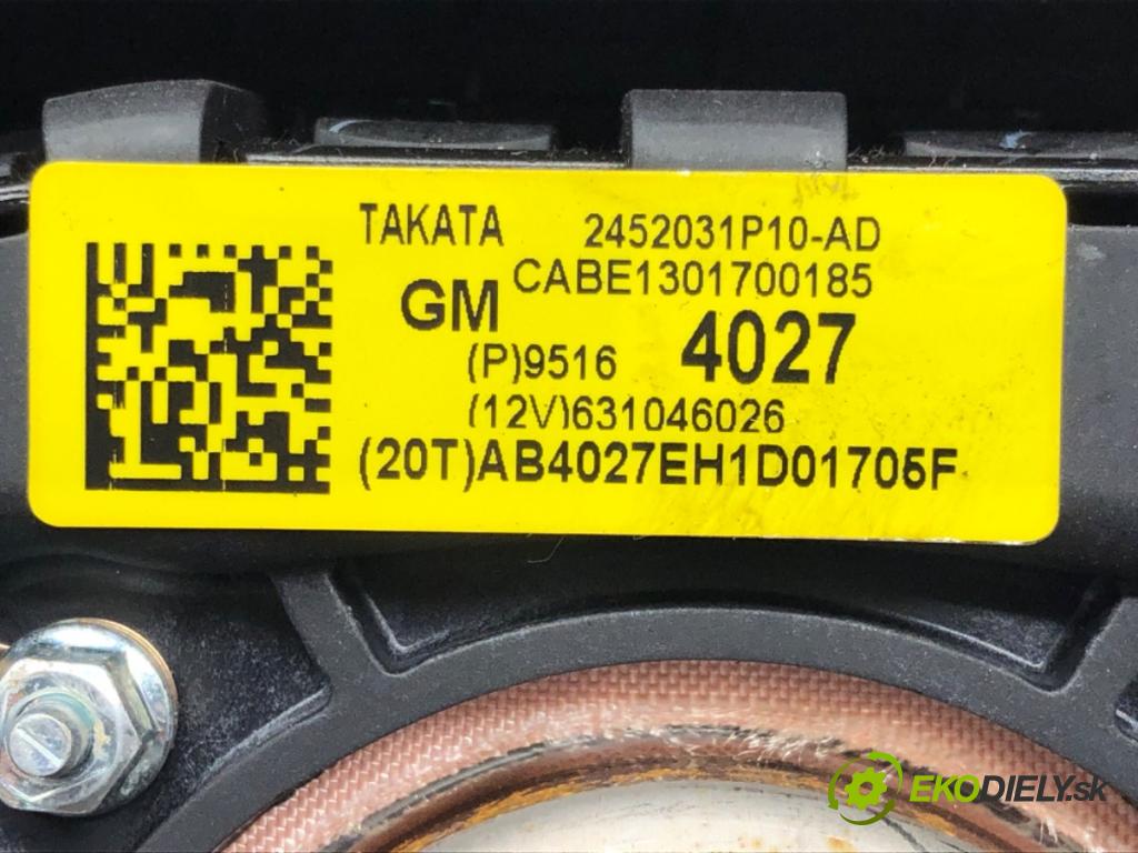 CHEVROLET AVEO sedan (T300) 2011 - 2022    1.2 51 kW [69 KM] benzyna 2011 - 2022  AirBag volantu 95164027 (Airbagy)