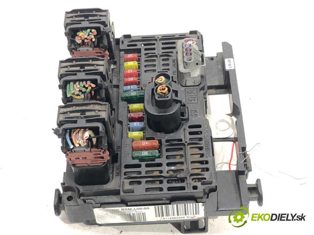 CITROEN C4 I (LC_) 2004 - 2014    1.6 HDi 66 kW [90 KM] olej napędowy 2004 - 2011  Modul BSM BSM-L06-00 (Ostatné)