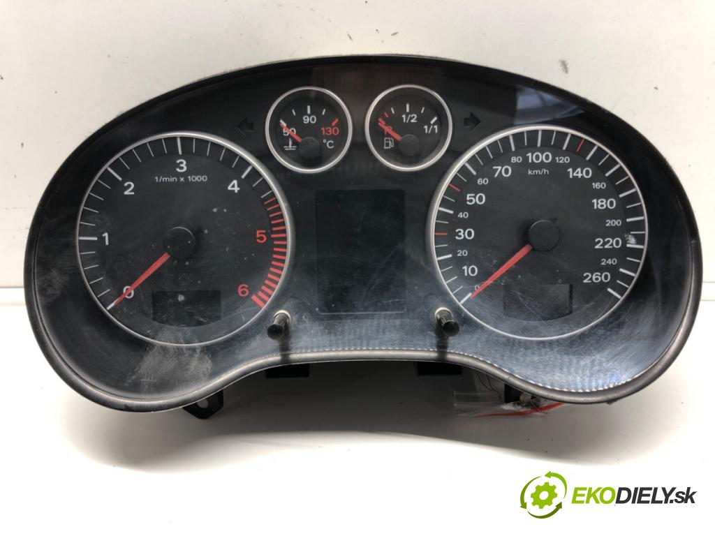 AUDI A3 (8P1) 2003 - 2013    2.0 TDI 16V 103 kW [140 KM] olej napędowy 2003 - 2  Prístrojovka 8P0920930C (Prístrojové dosky, displeje)