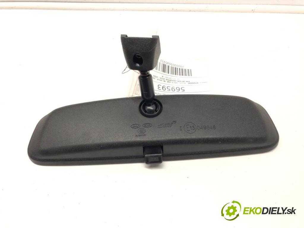 HYUNDAI i20 II (GB, IB) 2014 - 2022    1.2 61 kW [83 KM] benzyna 2014 - 2022  Spätné zrkadlo vnútorné  (Spätné zrkadlá vnútorné)