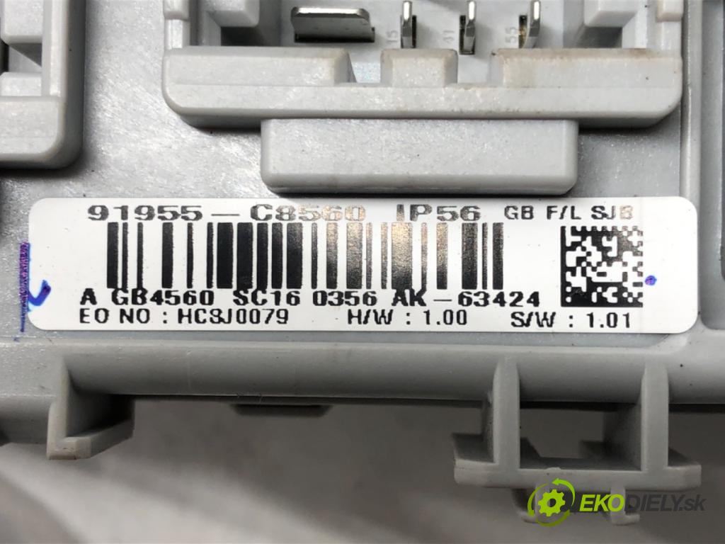 HYUNDAI i20 II (GB, IB) 2014 - 2022    1.2 61 kW [83 KM] benzyna 2014 - 2022  modul BSI 91955–C8560 (Pojistkové skříňky)