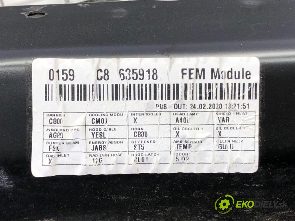 HYUNDAI i20 II (GB, IB) 2014 - 2022    1.2 61 kW [83 KM] benzyna 2014 - 2022  výztuha horní zámok kapoty 81130-C8010