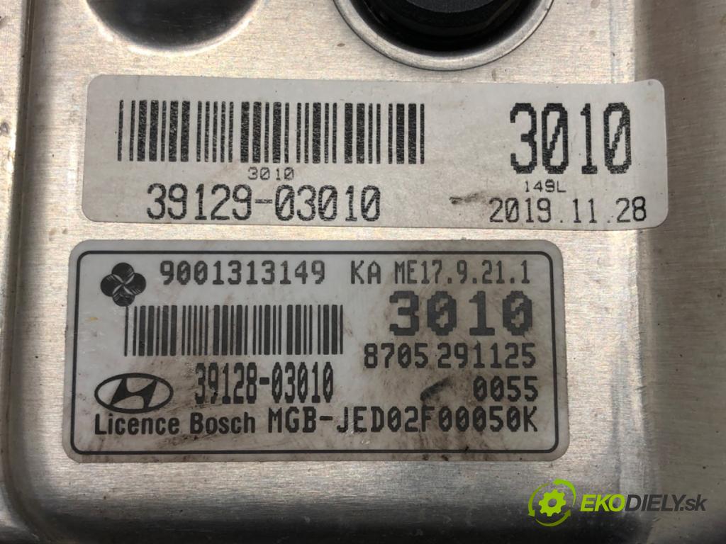 HYUNDAI i20 II (GB, IB) 2014 - 2022    1.2 61 kW [83 KM] benzyna 2014 - 2022  riadiaca jednotka Motor 39128-03010 1038408869 (Riadiace jednotky)